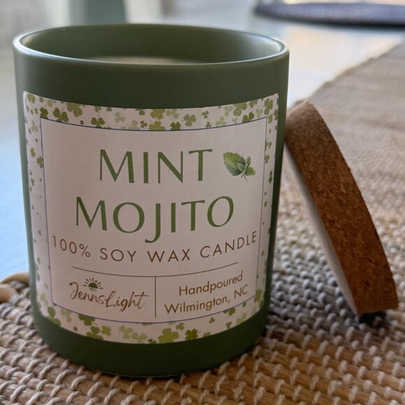 Natural Soy wax candles-12 oz - Picture 3 of 11